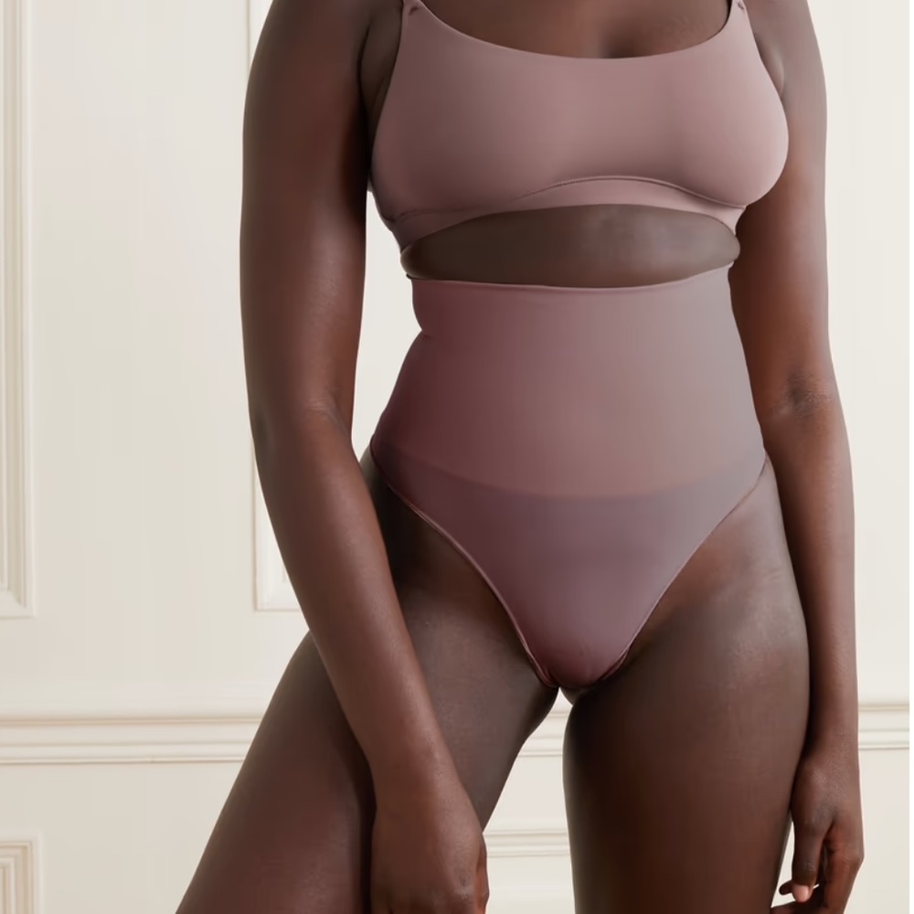 SKIMS - Core Control, High-Waisted Thong | Size: XXS/XS | Color: Umber | NWOT